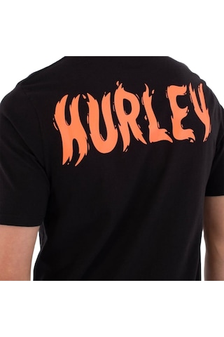 Hurley Hurley Printing Press Zombies Erkek Siyah Tişört 001