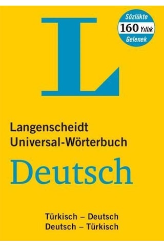 Langenscheidt Almanca Türkçe Türkçe Almanca Cep Sözlüğü