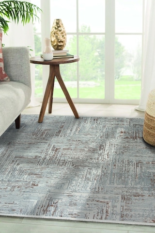 Madrid 1005 Vizon Halı Kilim Kaymaz Taban Salon Mutfak Kesme Yolluk Makine Halısı Vizon