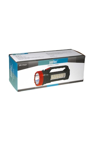 PANTHER PT-7747 USB ŞARJLI SPOT FENER Siyah