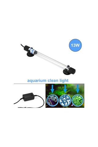 Kangvka Akvaryum Uv Cihazı 13w Avrupa Standartı: Alg Ve Bakteri Temizliği, Suyu Parlak Ve Temiz Tutar