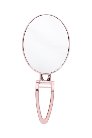 Suntek Seyahat Pembe Için Katlanır El Çift Taraflı Ayna Masa