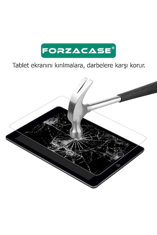 Forzacase Lenovo Yoga Tab 11.1 Tb710fu Temperli Kırılmaz Cam Ekran Koruyucu - Fc021