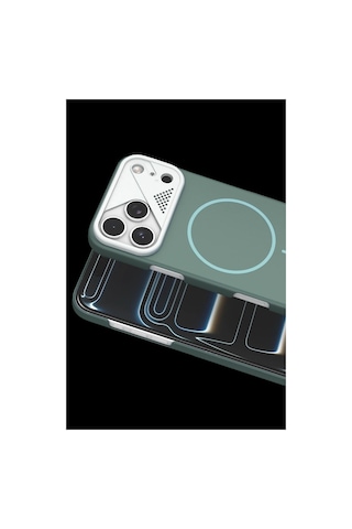 Joko Apple iPhone Uyumlu 17 Pro Max Export Magsafe Kapak - Turkuaz