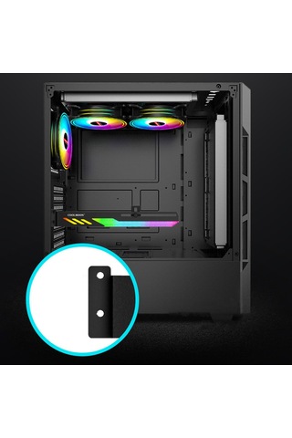 Suntek Gpu Destek Tutacağı 5v Kayar Ayar Alüminyum Siyah