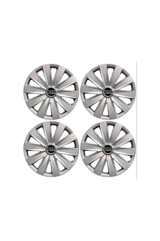 Citroen C3 16'' Inç Gri 4lü Set Jant Kapağı Çelik Jant Görünümlü