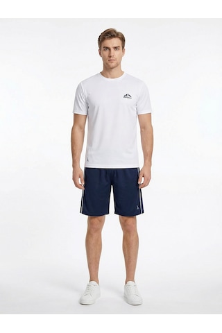 Orendahill Erkek Spor Şort Hızlı Kuruyan Esnek Regular Fit Trim Biyeli Activewear Lacivert