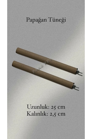 Papağan Tüneği 25 Cm Büyük Kuşlar İçin Kalın Tünek,jako Papağanı