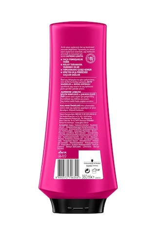 Schwarzkopf Gliss Supreme Length Saç Bakım Kremi 360 ML