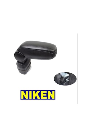 Niken Kolçak Kol Dayama Orta Konsol Vidasız Kolay Montaj Siyah