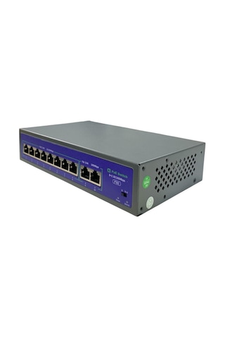 Novacom Nvc-hıf0820fbl-c 8+2 Port 10/100mbps Uplink Aı Poe Switch