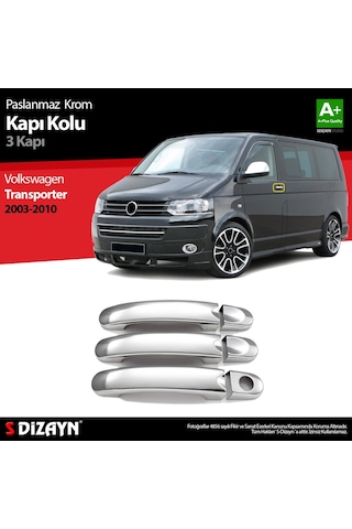 Volkswagen T5 Transporter Krom Kapı Kolu 3 Kapı 2003-2010