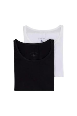 U.S. Polo Assn. U.s. Polo Kız Çocuk Basic Kalın Askılı Atlet 1674 Siyah Siyah