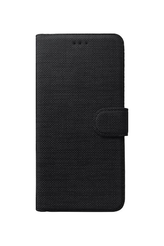 Adige Samsung Uyumlu Galaxy S25 Fe Kılıf Cüzdan Kapaklı Kartlıklı Standlı Kumaş