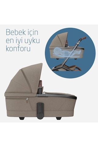 Maxi-cosi Fame Yatış Pozisyonu Ayarlanabilir Ekstra Geniş 0-9 Kg Portbebe Twillic Truffle