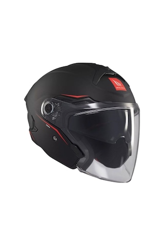 Mt Helmets Cosmo Sv Of515sv Solid A1 Mat Siyah Yazlık Motosiklet Kaskı Renkli