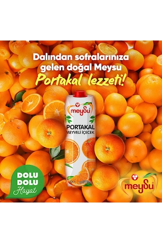 Meysu Portakal Nektarı 1 Lt X 6 Adet