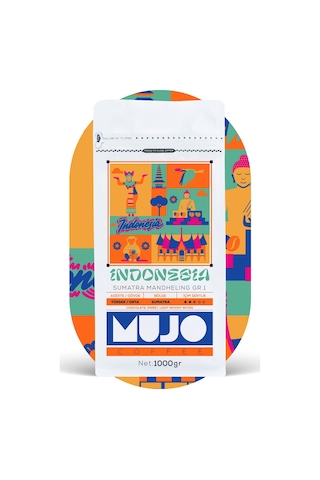 Indonesia Sumatra Mandheling Gr.1 Çekirdek Kahve-1000gr-syphon Syphon