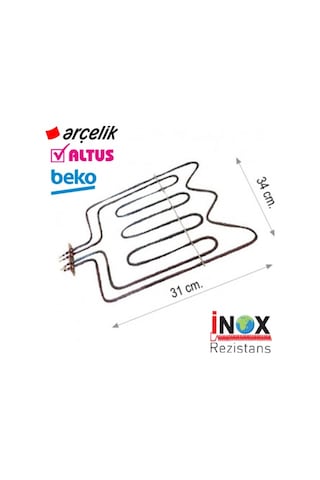 Arçelik-Beko-Altus Uyumlu Üst Fırın Rezistansı 800+1200 Watt