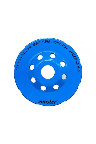 Master 504900 Çift Sıra Elmas Yüzey Temizleme 115 Mm