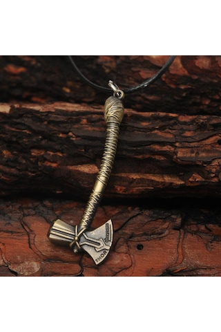 Thor Savaş Baltası Erkek Kolye Vintage Takı Aksesuar K24 T5