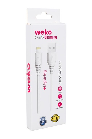 Weko Wk-22019 Usb To Lightning Telefon Şarj Kablosu