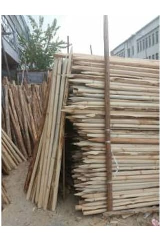 Bahçe Direği 10 Adet 200 Cm Ahşap Direk Fidan Destek Çubuk