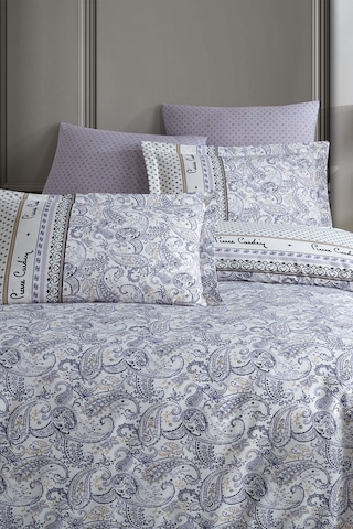 Pierre Cardin Ranforce Nevresim Takımı Çift Kişilik Etnic İndigo Indigo