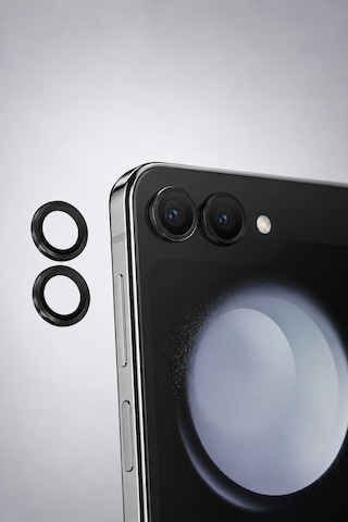 Samsung Fli P 5 Uyumlu Arka Kamera Koruyucu+ Full Nano Ekran Koruyucu Seti Si Yah