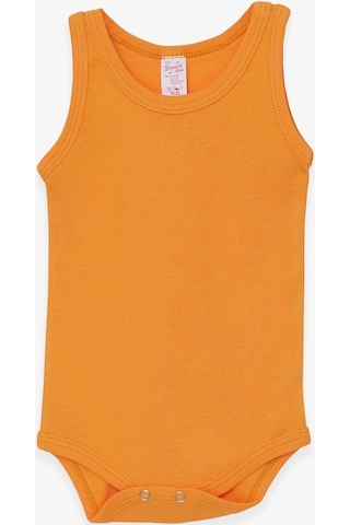 Breeze Kız Bebek Çıtçıtlı Body Hardal Sarı (9 Ay-3 Yaş) (550008677)