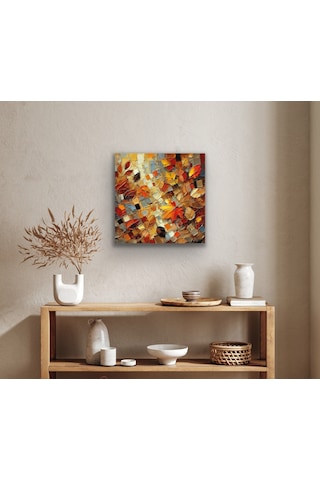 Sonbahar Mevsimi Kanvas Tablo 60x60cm