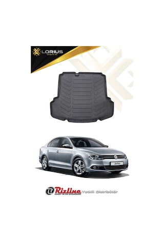Rizline Volkswagen Jetta 2011-2014 (Cepli) 3D Bagaj Havuzu