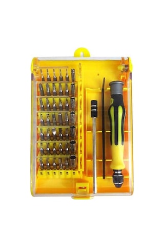 Pazly 45'li Mini Tornavida Seti - Telefon, Pc, Laptop Onarımı İçin Hassas Tamir Aletleri