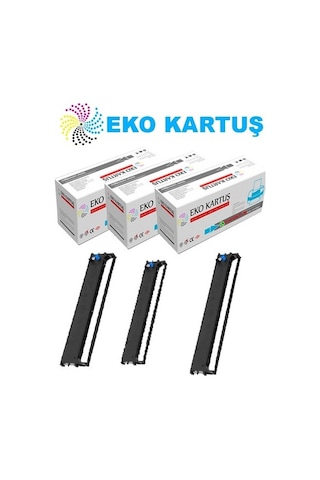 Eko Kartuş Oki Microline ML-5720 3’lü Uyumlu Şerit,