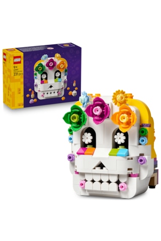 LEGO® Ölüler Günü 40811 – 9 Yaş ve Üzeri Çocuklar için Dekoratif Kafatası ve Sunak Modeli Oyuncak Yapım Seti, Hediye Fikri (471P)