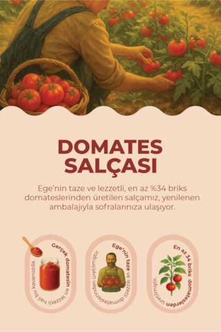 Domates Salçası - 650 Gr