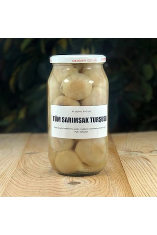 Silifke Sepeti Tüm Sarımsak Turşusu 1200 G
