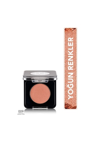 Flormar Mono Yüksek Pigmentli & Doğal Işıltılı Kompakt Göz Farı 009 Rising Star