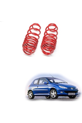 Peugeot 206 spor yay helezon 45mm 1999-2003 Coil-ex