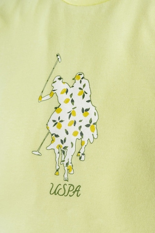 U.s. Polo Assn. Kız Bebek Sarı Bebek Takım Sarı