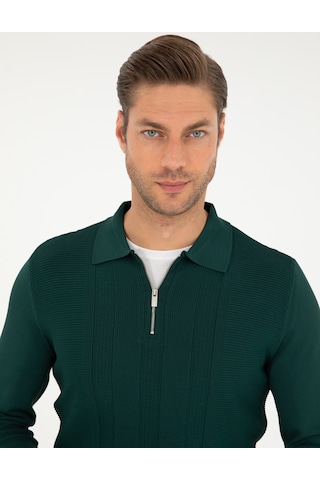 Pierre Cardin Erkek Yeşil Kazak /triko 50296453-vr054 Yeşil