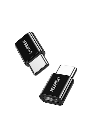 Ugreen Micro Usb To Type-c Dönüştürücü Adaptörü, Siyah, 30391