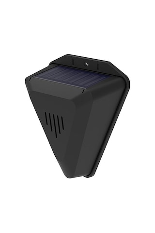Xindoker Güneş Enerjili N911q Kuş Ve Hayvan Kovucu, Günlük Zamanlı Ses Ve Işık Sistemi İle Bahçe, Balık Havuzu, Padişte Koruyucu - Siyah