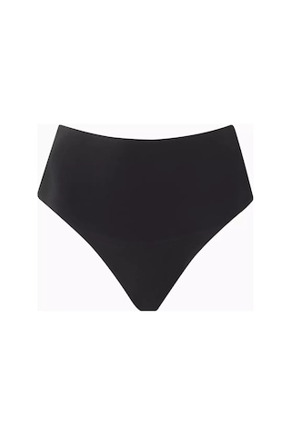 Skims Smoothing Intimates Yüksek Bel Tanga, Pürüzsüz Ve Dikişsiz, Siena Renk Siyah