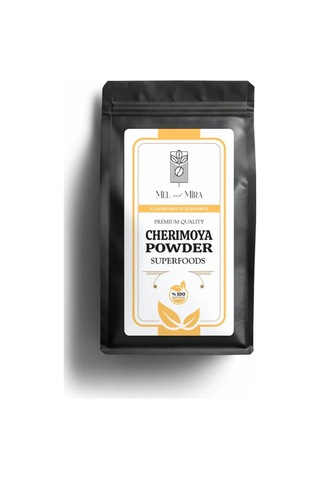 Organik Çerimoya Meyvesi Tozu 100g, Premium Cherimoya Powder, Organik Vegan Katkısız