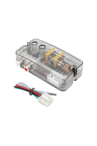 Magicvoice Ayarlı Oto Deck Anfi Çevirici Dönüştürücü 2-4 Kanal Anfi Bağlanabilir Mv-15911