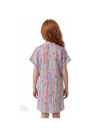 Penti Renkli Kız Çocuk Ribbon Trim Kaftan Çok Renkli