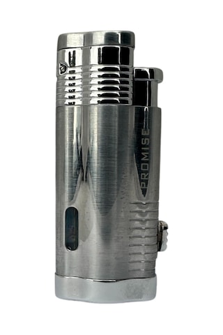 3 Torch Pürmüz Gümüş Puro Çakmağı