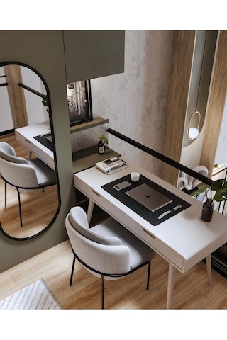 50x140 Oval Duvar Dekor Aynasıkonsol Aynası/salon Aynası Siyah Çok Renkli