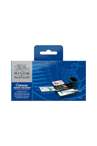 Winsor &newton Cotman Field Box 1/2 Tablet Sulu Boya Seti 12 Renk